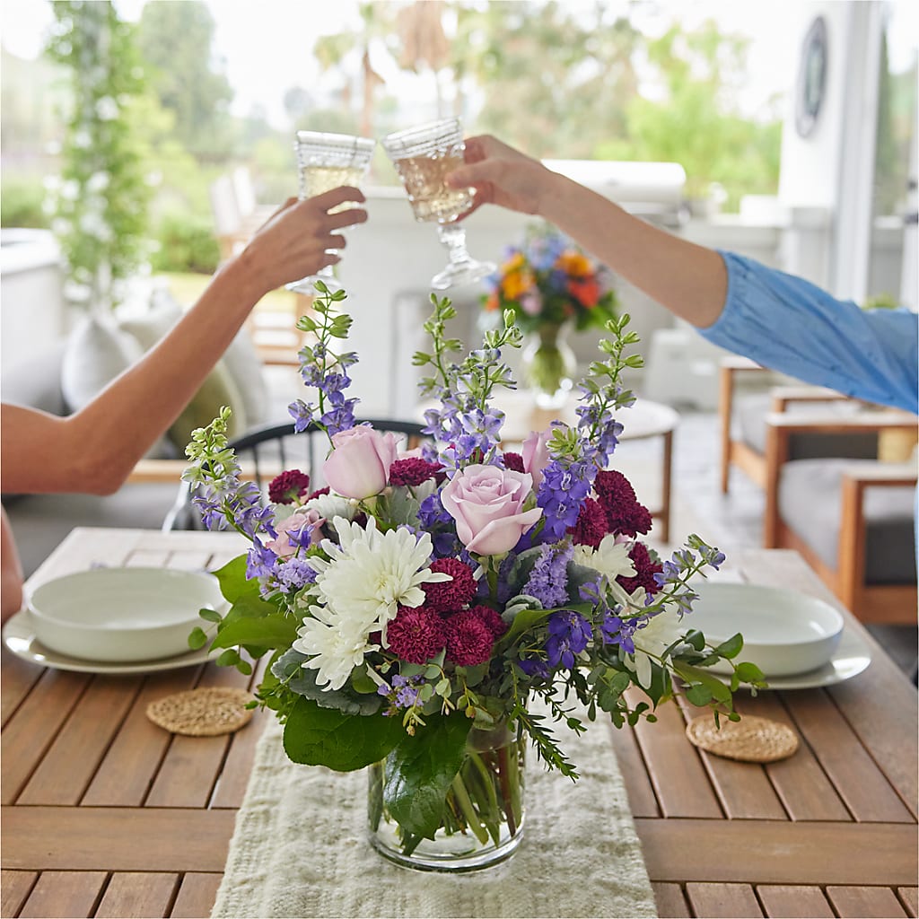 Violet Frost Bouquet –  Flowers On Fourteenth, Washington DC