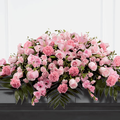 Garden of Comfort Casket Spray (Standard) –  Flowers On Fourteenth, Washington DC