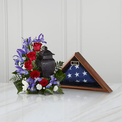 Patriotic Tribute Arrangement –  Flowers On Fourteenth, Washington DC