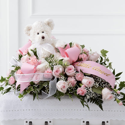 Touch of Sympathy Casket Spray –  Flowers On Fourteenth, Washington DC