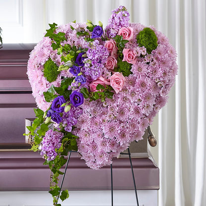 Treasured Love Standing Heart –  Flowers On Fourteenth, Washington DC