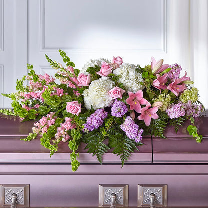 Life's Gratitude Casket Spray –  Flowers On Fourteenth, Washington DC