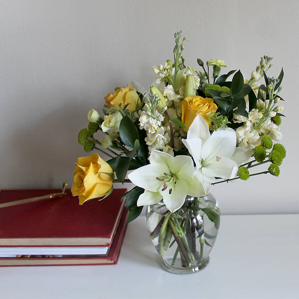 Hope & Serenity Bouquet –  Flowers On Fourteenth, Washington DC