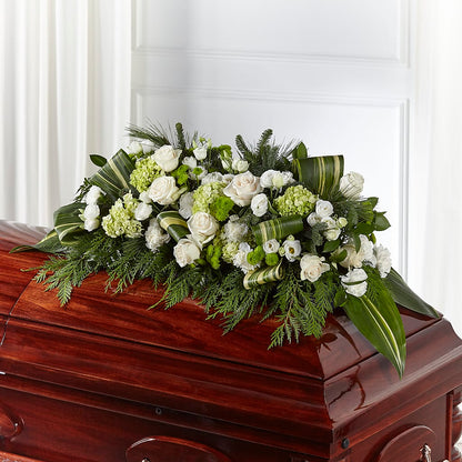 Hopeful Gesture Casket Spray –  Flowers On Fourteenth, Washington DC
