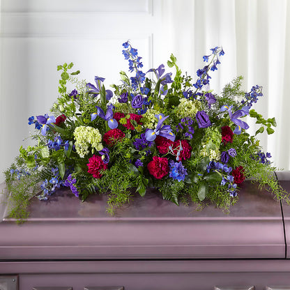 Always Treasured Casket Spray –  Flowers On Fourteenth, Washington DC