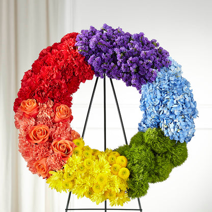 Circle of Love Wreath –  Flowers On Fourteenth, Washington DC