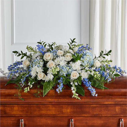 Timeless Essence Casket Spray –  Flowers On Fourteenth, Washington DC