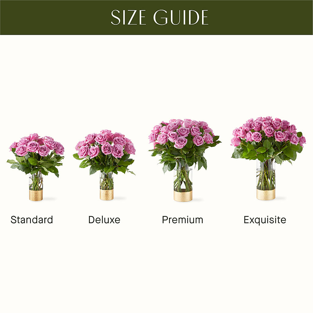 Secret Admirer Lavender Rose Bouquet –  Flowers On Fourteenth, Washington DC