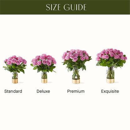 Secret Admirer Lavender Rose Bouquet –  Flowers On Fourteenth, Washington DC