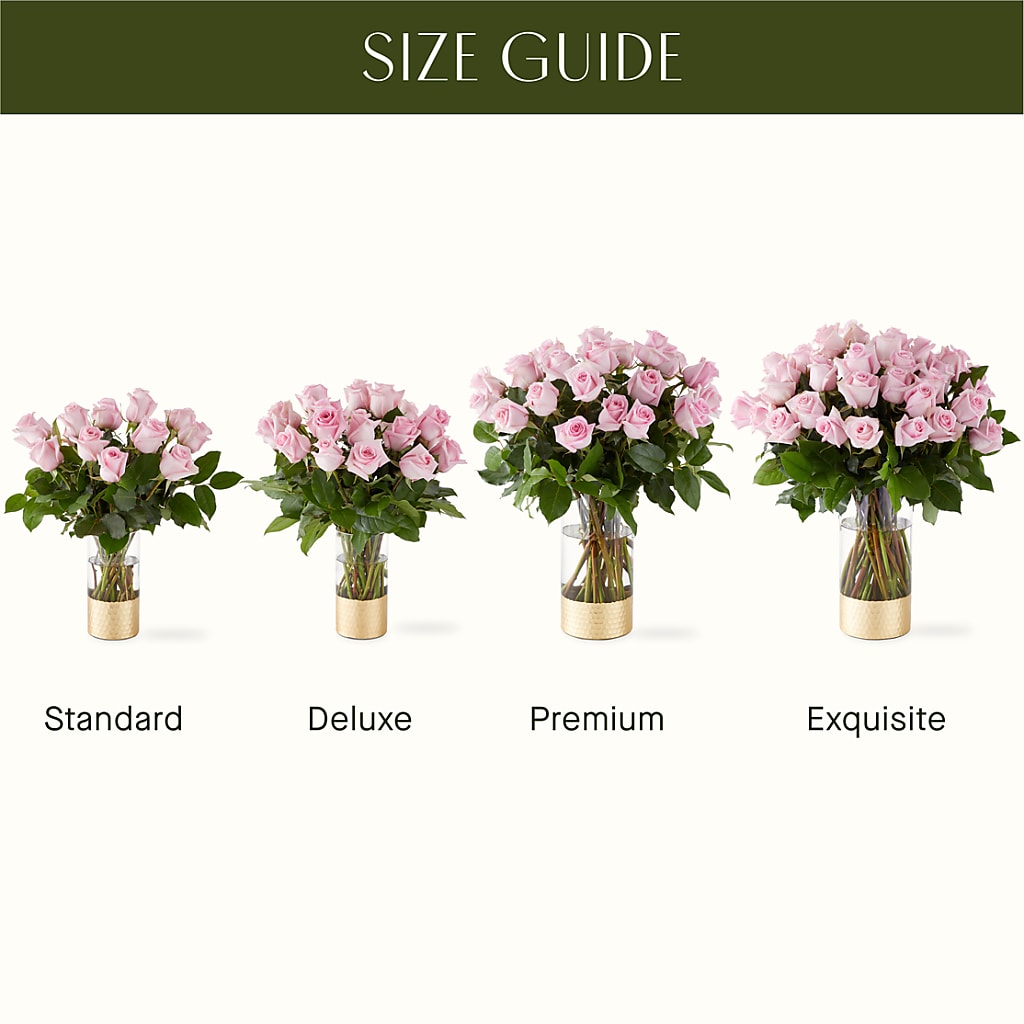 Picture Perfect Pink Rose Bouquet –  Flowers On Fourteenth, Washington DC