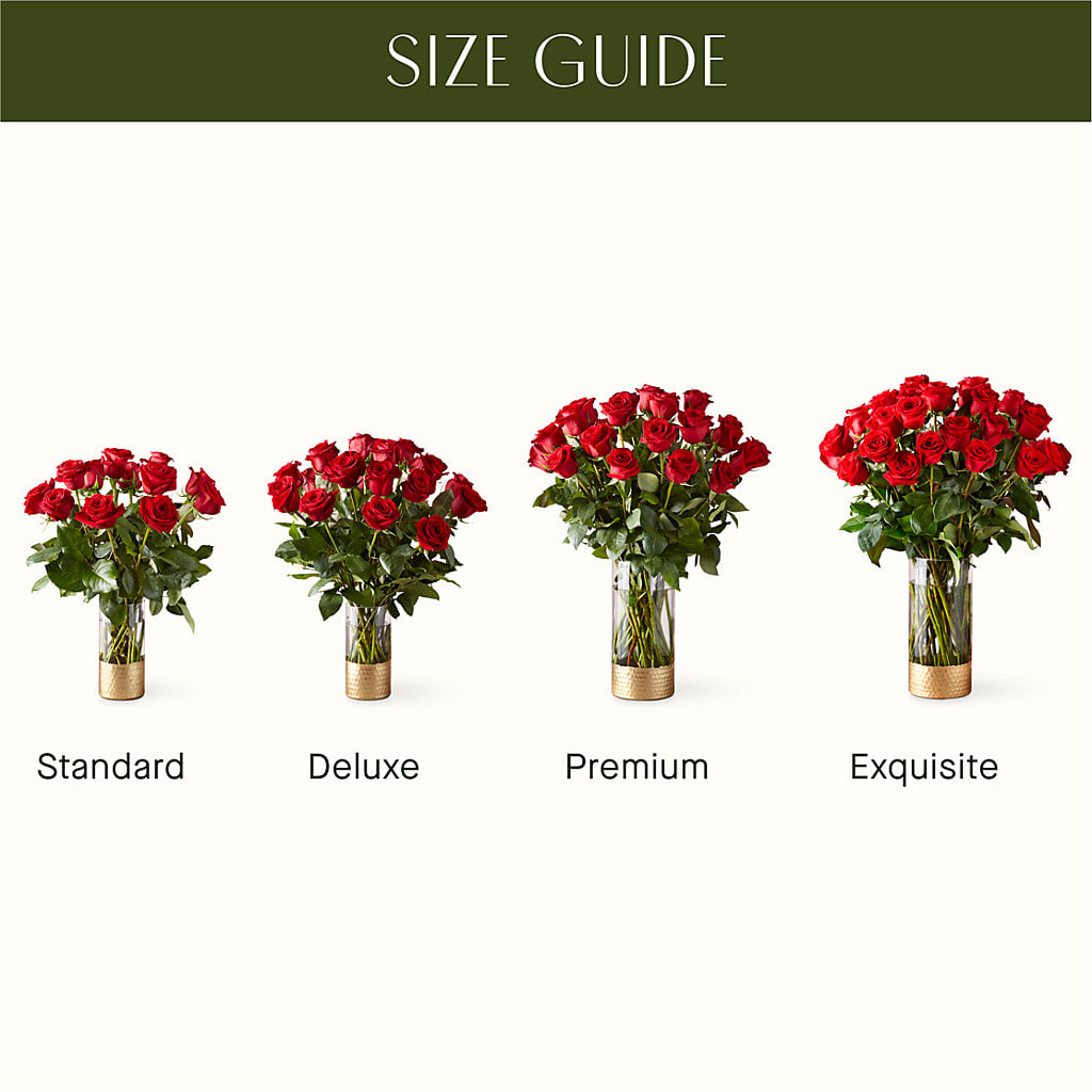 Classic Love Red Rose Bouquet –  Flowers On Fourteenth, Washington DC