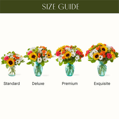Sun-drenched Blooms Bouquet –  Flowers On Fourteenth, Washington DC