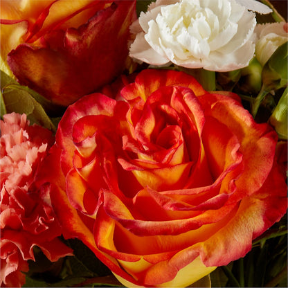 Apricot Glow Bouquet –  Flowers On Fourteenth, Washington DC