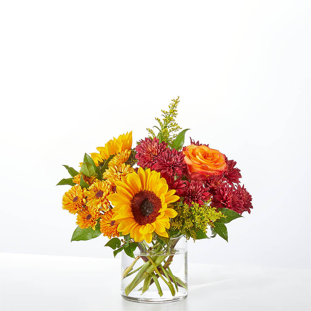 Flannel Scarf Bouquet –  Flowers On Fourteenth, Washington DC