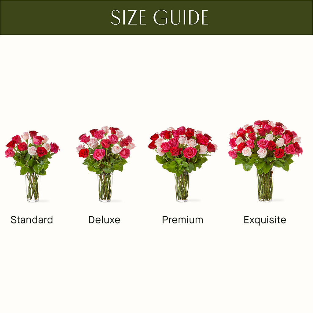 Charming Rose Bouquet –  Flowers On Fourteenth, Washington DC