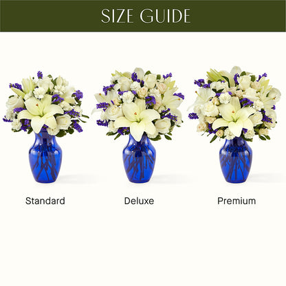 Sapphire Rush Bouquet –  Flowers On Fourteenth, Washington DC