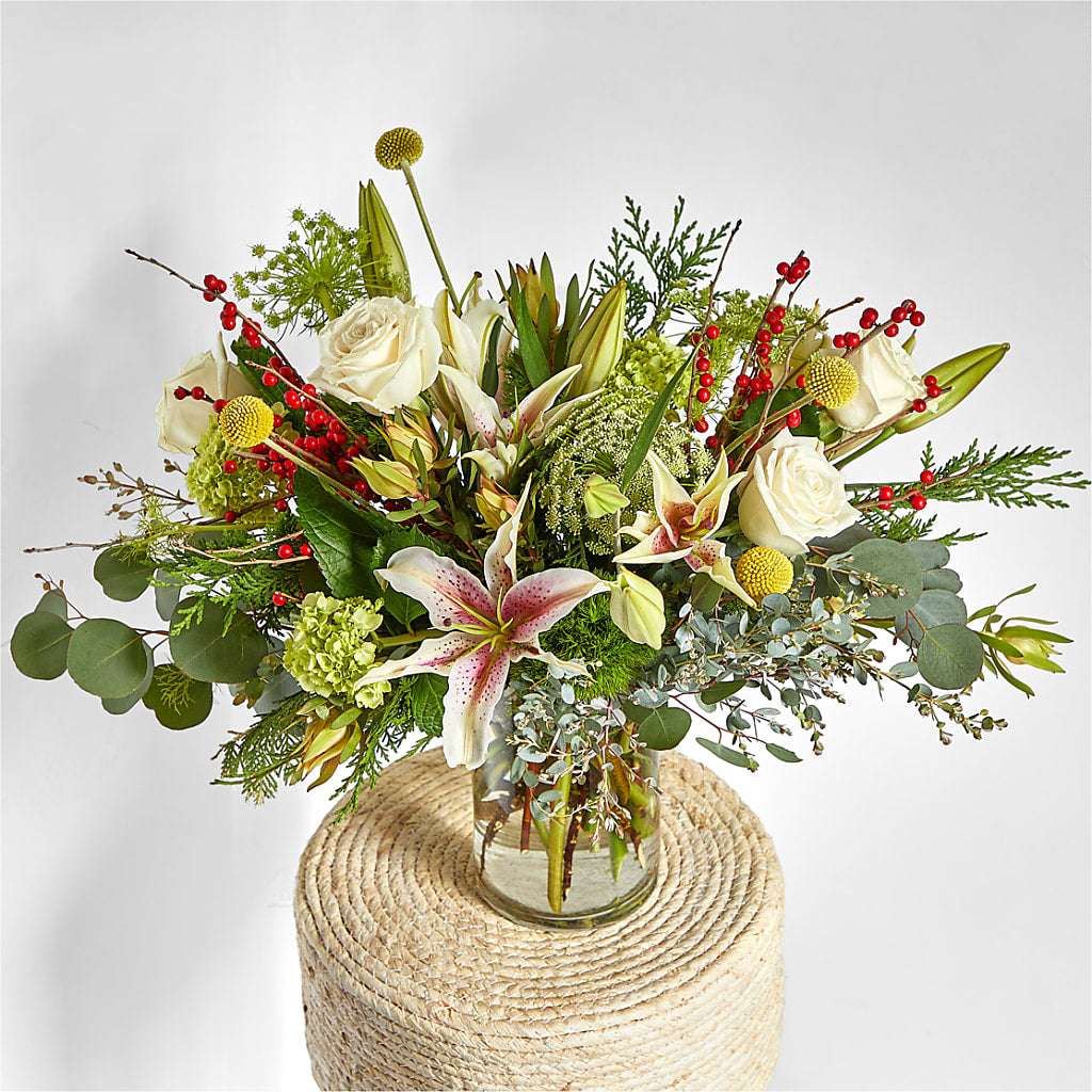 Berry & Bright Bouquet –  Flowers On Fourteenth, Washington DC