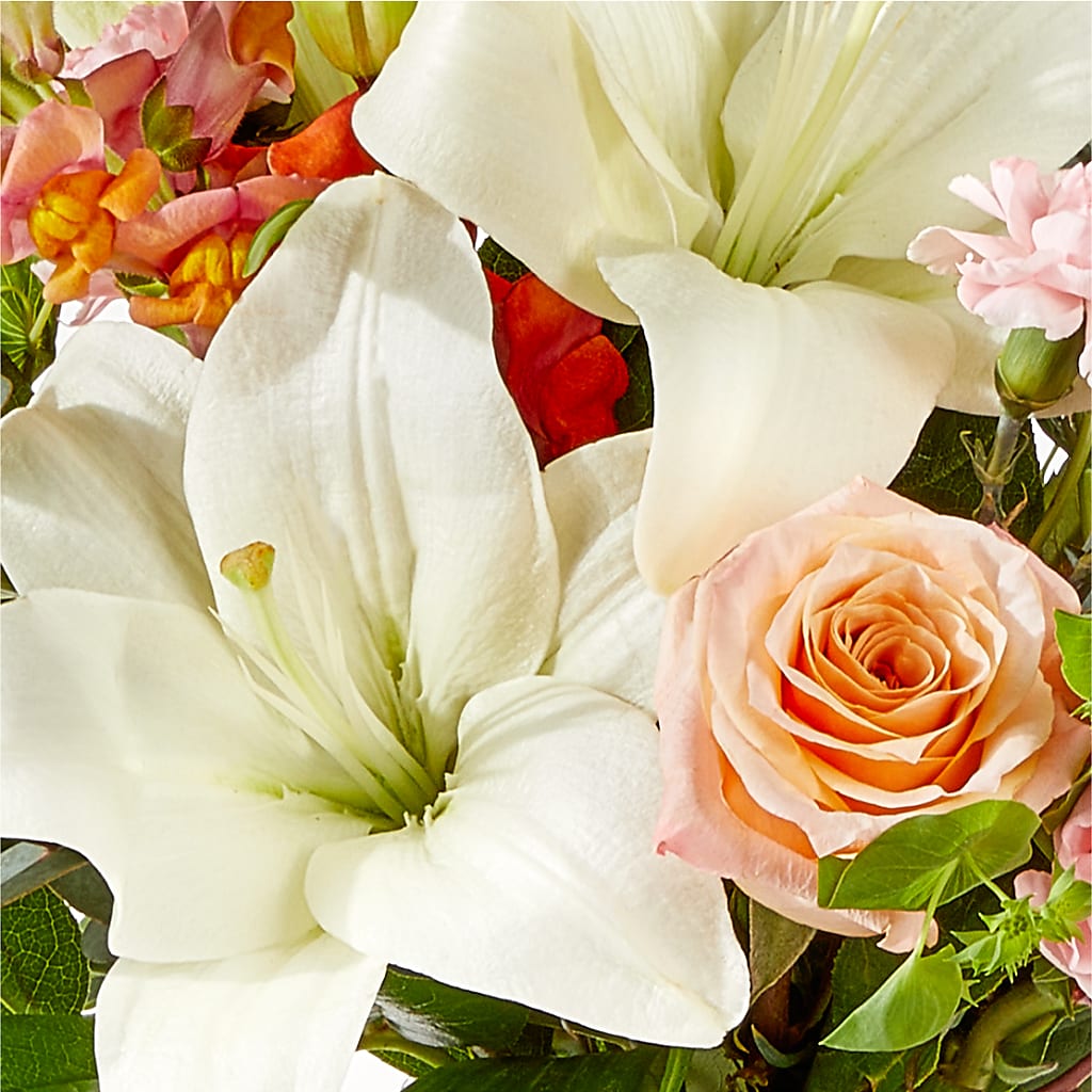 Grapefruit Splash Bouquet –  Flowers On Fourteenth, Washington DC