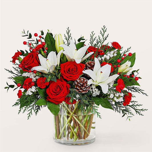 Best in Snow Bouquet –  Flowers On Fourteenth, Washington DC