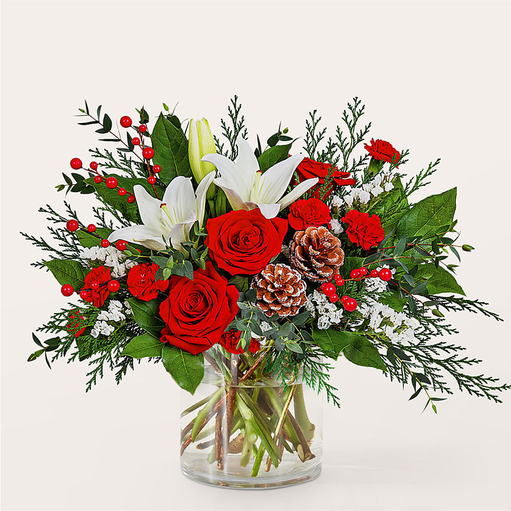 Best in Snow Bouquet –  Flowers On Fourteenth, Washington DC