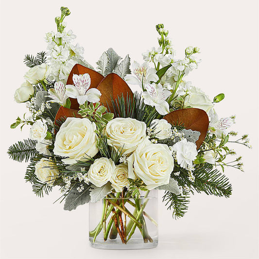 Fresh Snowfall Bouquet –  Flowers On Fourteenth, Washington DC