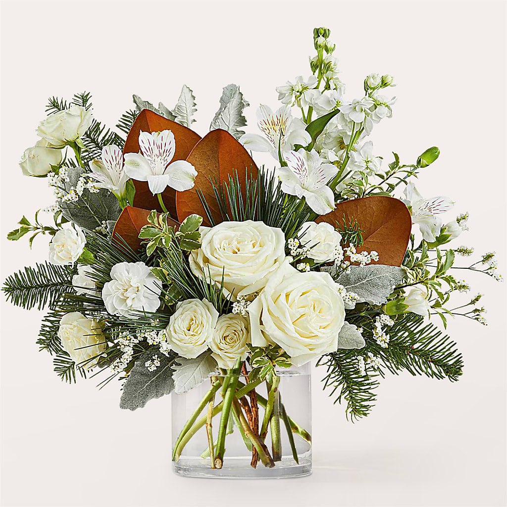 Fresh Snowfall Bouquet –  Flowers On Fourteenth, Washington DC