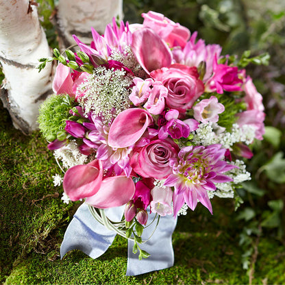 Pink Profusion Bouquet –  Flowers On Fourteenth, Washington DC