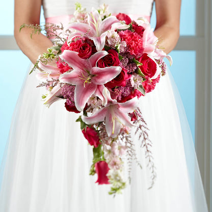 Lily & Rose Bouquet –  Flowers On Fourteenth, Washington DC