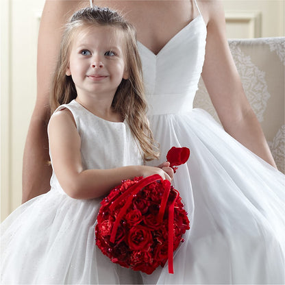 Pure at Heart Flower Girl Arrangement –  Flowers On Fourteenth, Washington DC